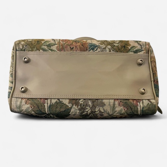 Vintage Diane Von Furstenberg floral tapestry shoulder bag - Picture 3 of 6